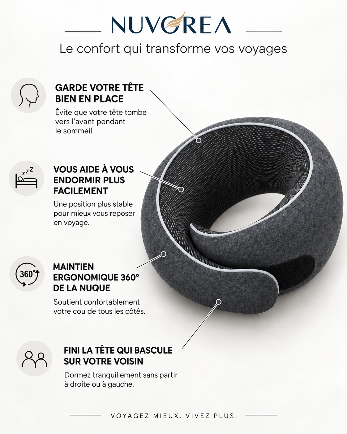 Coussin de voyage
