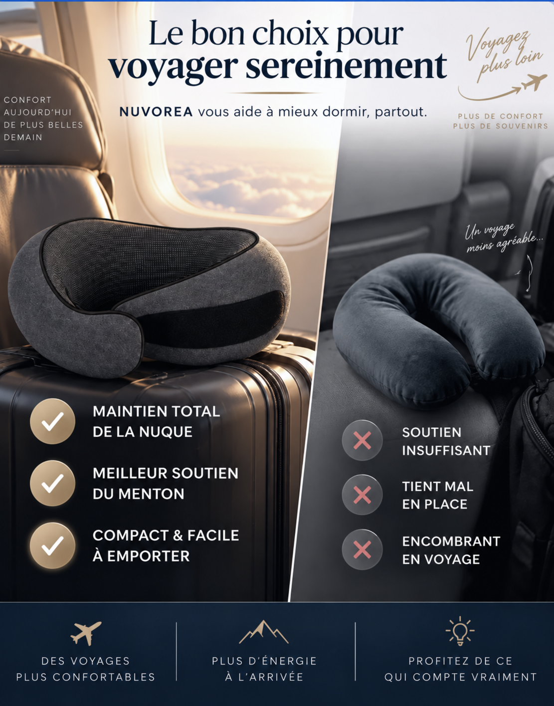 Coussin de voyage - NUVOREA