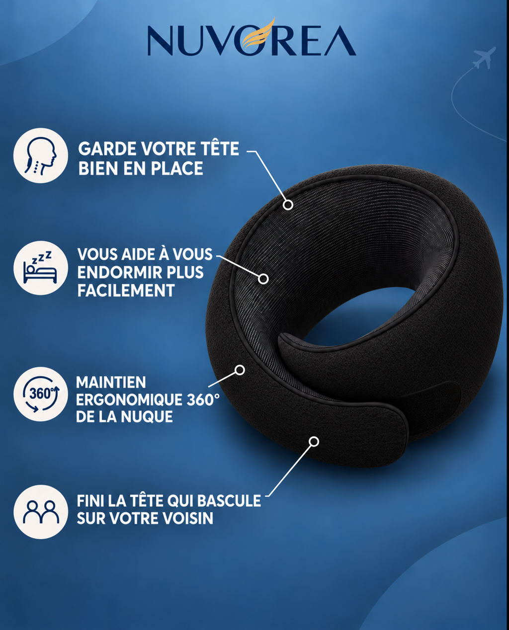 Coussin de voyage - NUVOREA