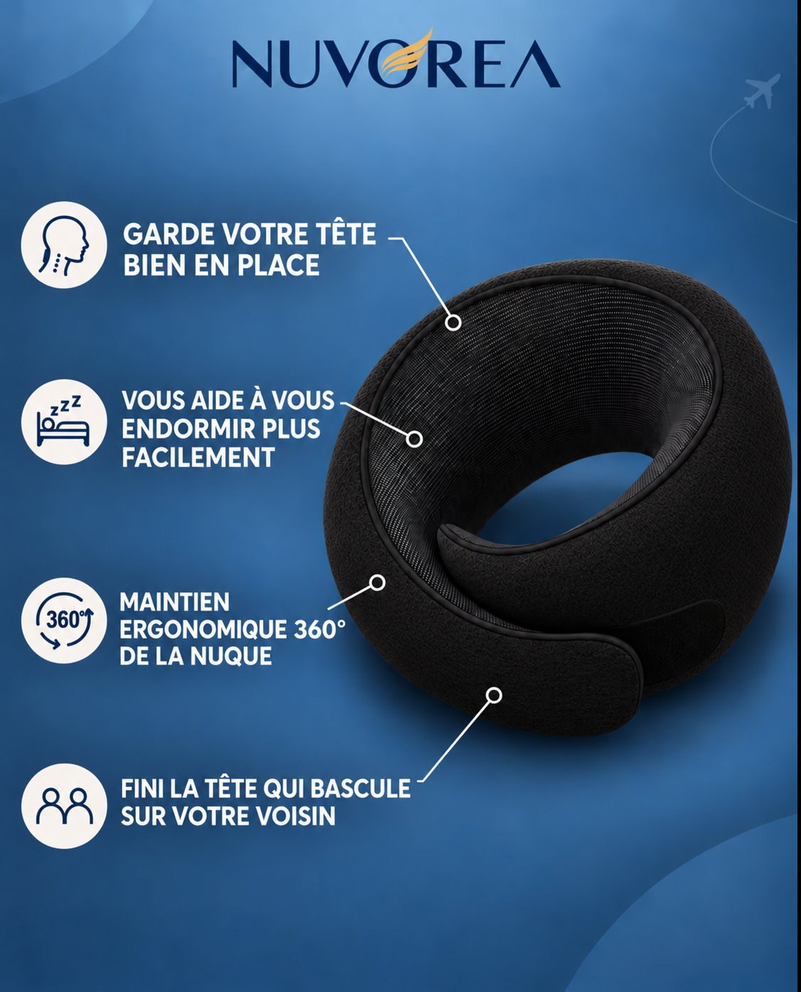 Coussin de voyage - NUVOREA